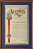 Framed Vintage Certificate