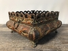Asian Metal Embossed Planter A