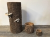 Natural Wood Cylinder B
