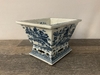 Asian Blue and White Pagoda Planter