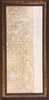 Abstract Painting in Gold & White