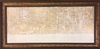Abstract Painting in Gold & White