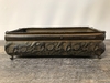 Metal Embossed Low Container