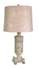 Lamp Shade; Velvet blush pink, round tapered shape,