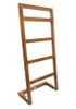 Towel Stand; 100% Solid Teak Wood, 4 tiers,