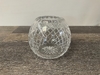 Cut Crystal Round Vase C