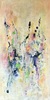 Contemporary Textured Abstract Peach Base
