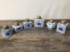 Asian Blue and White Spice Jar D