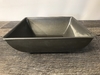 Gray Plastic Square Bowl