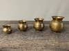 India Brass Bud Vase D