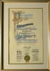 Framed Certificate