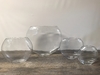 Glass Flat Oval Vase A