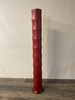Tall Red Bamboo Vase