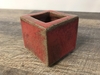Red Ceramic Cube B