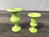 Chartreuse Ceramic Bud Vase B
