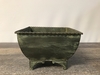 Metal Braided Rim Footed Container