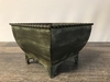 Metal Braided Rim Footed Container