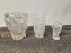Large Lalique Style Vase
