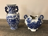 Asian Blue and White Charm Vase B