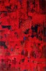 Textured Red Abstract