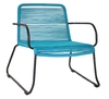 Turquoise patio chair