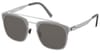 OVVO 3819 Titanium Matte 70M w/Smoke Gray Matte Polarized 53-21
