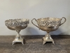 Silver Grapevine Bowl with Handle