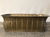 Rectangular Brass Planter 17.75" wide
