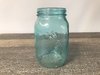 Turquoise Mason Jar A