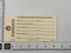 Evidence Chain Of Possession Tag (Fill-In Lines)
