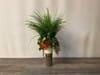 SILK Tall Grass and Protea In Ceramic Vases