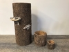 Natural Wood Cylinder A