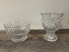 Presidential Crystal Vase Pair