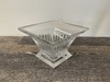 Set of 4 Square Crystal Bowls