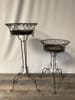 Short Vintage Wire Plant Stand
