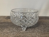 Cut Crystal Footed Bowl