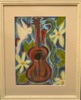 Guitar, Snake, Bird and Flowers