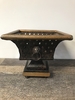 Woven Metal Lion Planter