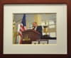 Speaker at Podium photo in color