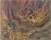 Lavender Grey Acrylic Pour Abstract