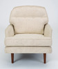 Lounge Chair with Bracket Base by Roger Sprunger for Dunbar