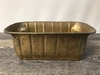 Rectangular Brass Planter 12" wide