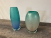 Frosted Glass Cool Gradient Vase B