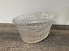 Cut Crystal Oval Centerpiece Bowl