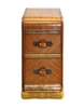 Bedside table, art deco waterfall