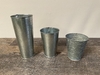 Galvanized Metal Vase B