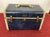Train Case, Marbled Blue
