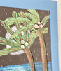 Palm Trees Teen Drawing Matted 29