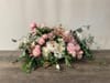 SILK Vintage Pink Oval Arrangement
