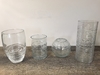 Glass Rippling Vase D